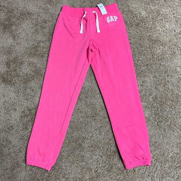 GAP KIDS PINK JOGGER PANTS. SIZE L (10). BRAND NEW. - Picture 3 of 6